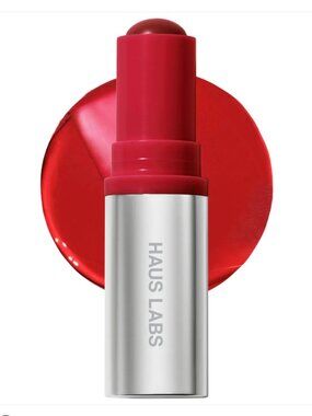 HAUS LABS | Color Fuse Glassy Blush Balm Blush Creme | Glassy Watermelon